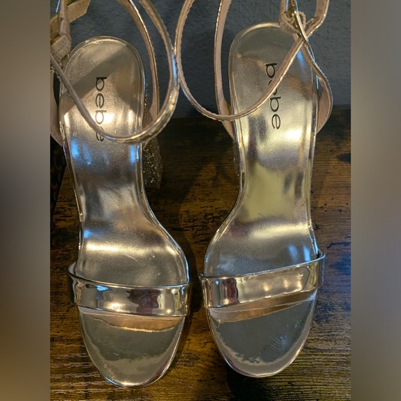 bebe Chunky Heels - Picture 3 of 7